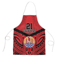 Tahiti Football Custom Apron Toa Aito Go Champions - Polynesian Pride