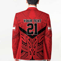 Tahiti Football Custom Blazer Toa Aito Go Champions - Polynesian Pride