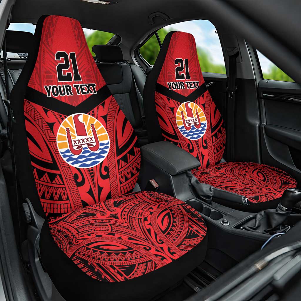 Tahiti Football Custom Car Seat Cover Toa Aito Go Champions