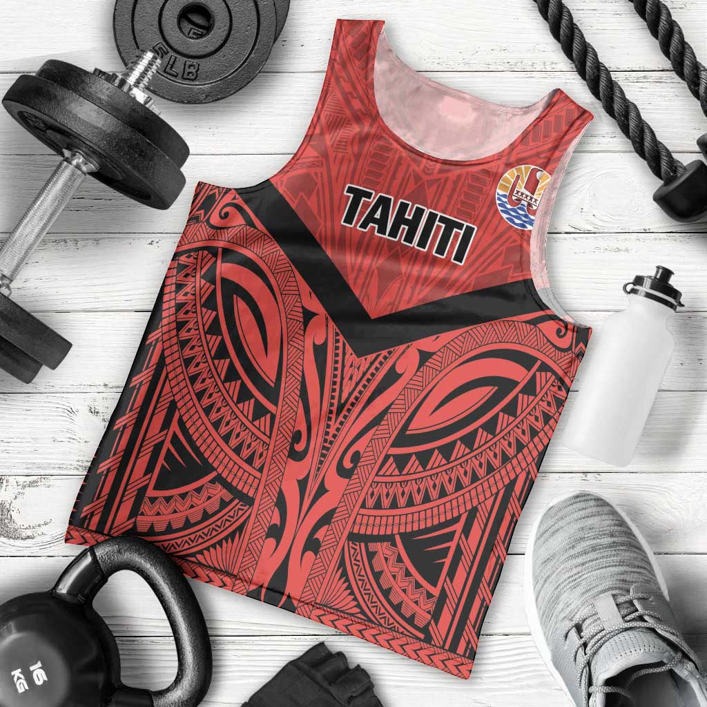 Tahiti Football Custom Men Tank Top Toa Aito Go Champions