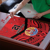 Tahiti Football Custom Puzzle Toa Aito Go Champions - Polynesian Pride