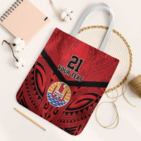 Tahiti Football Custom Tote Bag Toa Aito Go Champions - Polynesian Pride