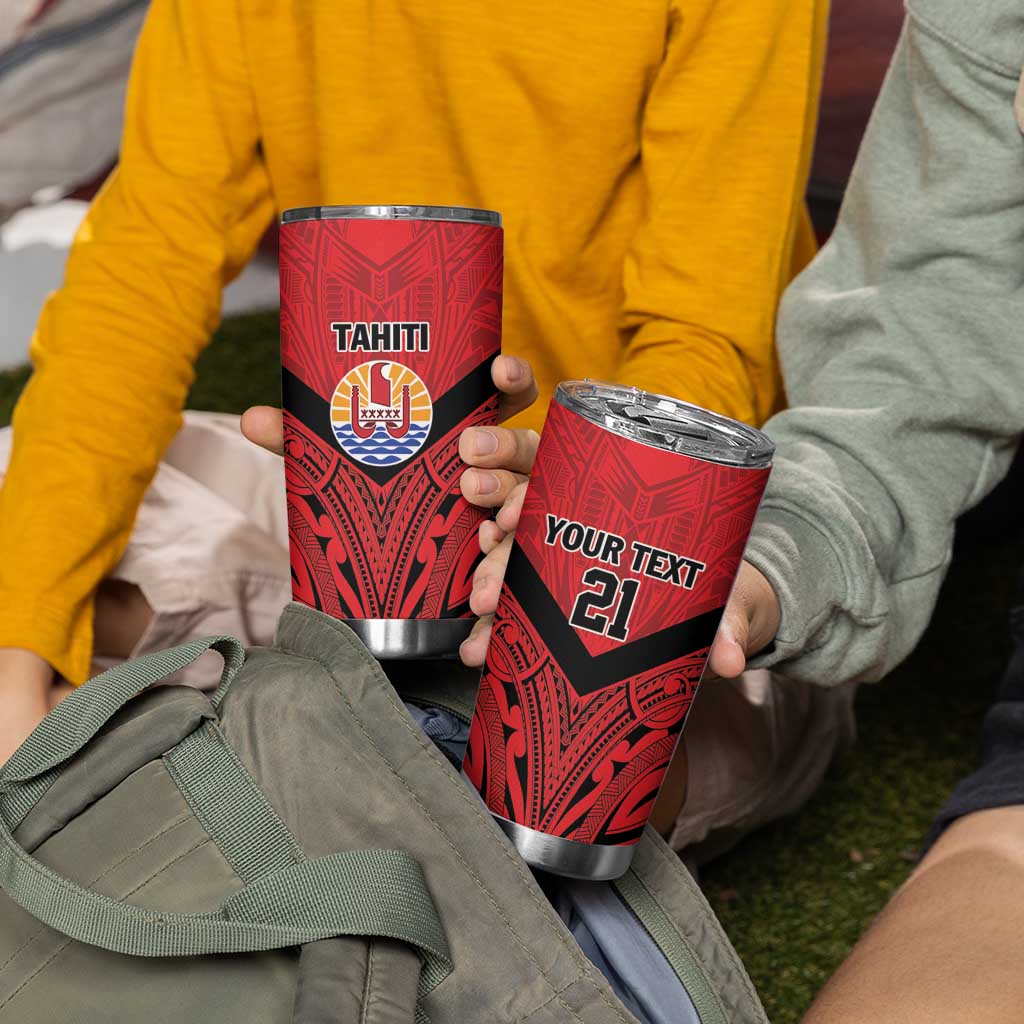 Tahiti Football Custom Tumbler Cup Toa Aito Go Champions