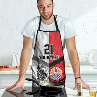 New Caledonia-Tahiti Football Custom Apron Together Go Champions - Polynesian Pride