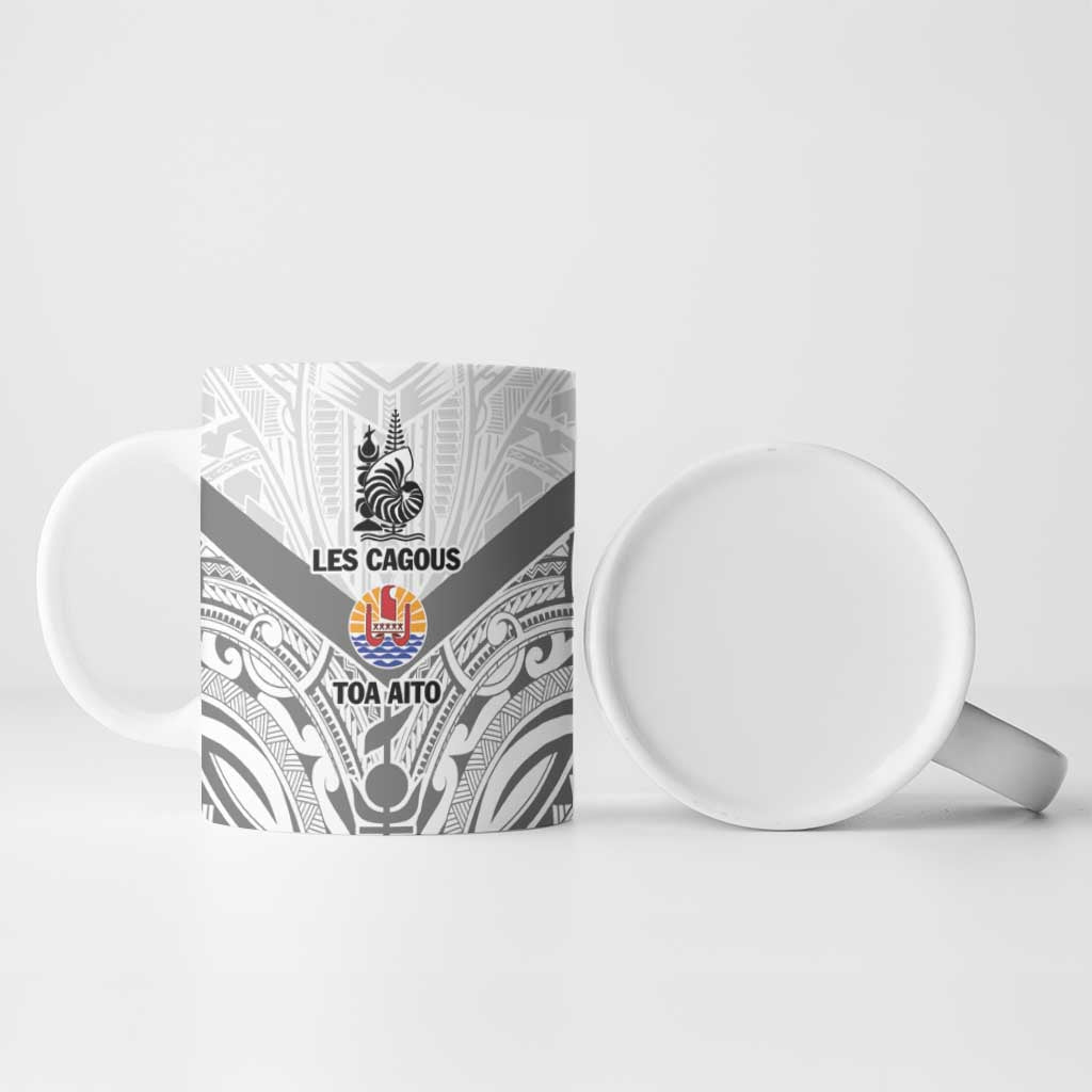 New Caledonia-Tahiti Football Custom Ceramic Mug Together Go Champions - Polynesian Pride