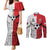 New Caledonia-Tahiti Football Custom Couples Matching Mermaid Dress and Long Sleeve Button Shirt Together Go Champions