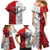 New Caledonia-Tahiti Football Custom Family Matching Mermaid Dress and Hawaiian Shirt Together Go Champions