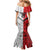 New Caledonia-Tahiti Football Custom Family Matching Mermaid Dress and Hawaiian Shirt Together Go Champions