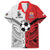 New Caledonia-Tahiti Football Custom Family Matching Off Shoulder Maxi Dress and Hawaiian Shirt Together Go Champions