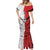 New Caledonia-Tahiti Football Custom Mermaid Dress Together Go Champions