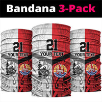 New Caledonia-Tahiti Football Custom Neck Gaiter Together Go Champions - Polynesian Pride