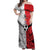 New Caledonia-Tahiti Football Custom Off Shoulder Maxi Dress Together Go Champions