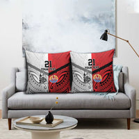 New Caledonia-Tahiti Football Custom Pillow Cover Together Go Champions - Polynesian Pride
