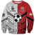 New Caledonia-Tahiti Football Custom Sweatshirt Together Go Champions