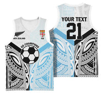 New Zealand-Fiji Football Custom Basketball Jersey Together Go Champions - Polynesian Pride