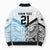 New Zealand-Fiji Football Custom Bomber Puffer Jacket Together Go Champions - Polynesian Pride