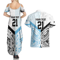 New Zealand-Fiji Football Custom Couples Matching Summer Maxi Dress and Hawaiian Shirt Together Go Champions