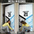 New Zealand-Fiji Football Custom Door Cover Together Go Champions - Polynesian Pride