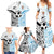 New Zealand-Fiji Football Custom Family Matching Summer Maxi Dress and Hawaiian Shirt Together Go Champions