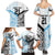 New Zealand-Fiji Football Custom Family Matching Summer Maxi Dress and Hawaiian Shirt Together Go Champions