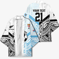 New Zealand-Fiji Football Custom Kimono Together Go Champions - Polynesian Pride