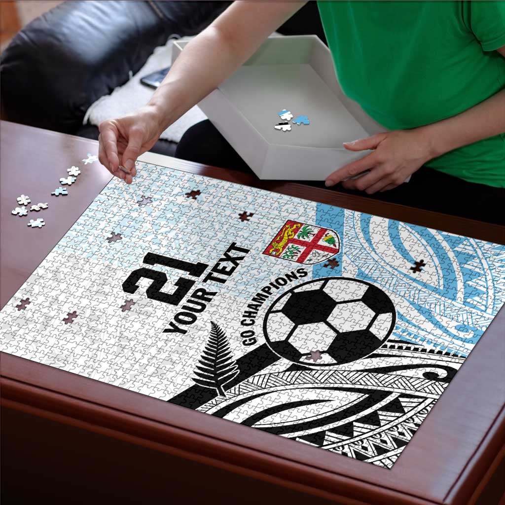 New Zealand-Fiji Football Custom Puzzle Together Go Champions - Polynesian Pride