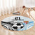 New Zealand-Fiji Football Custom Round Carpet Together Go Champions