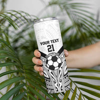 New Zealand-Fiji Football Custom Skinny Tumbler Together Go Champions