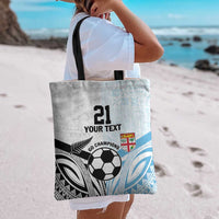 New Zealand-Fiji Football Custom Tote Bag Together Go Champions - Polynesian Pride