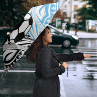 New Zealand-Fiji Football Custom Umbrella Together Go Champions - Polynesian Pride