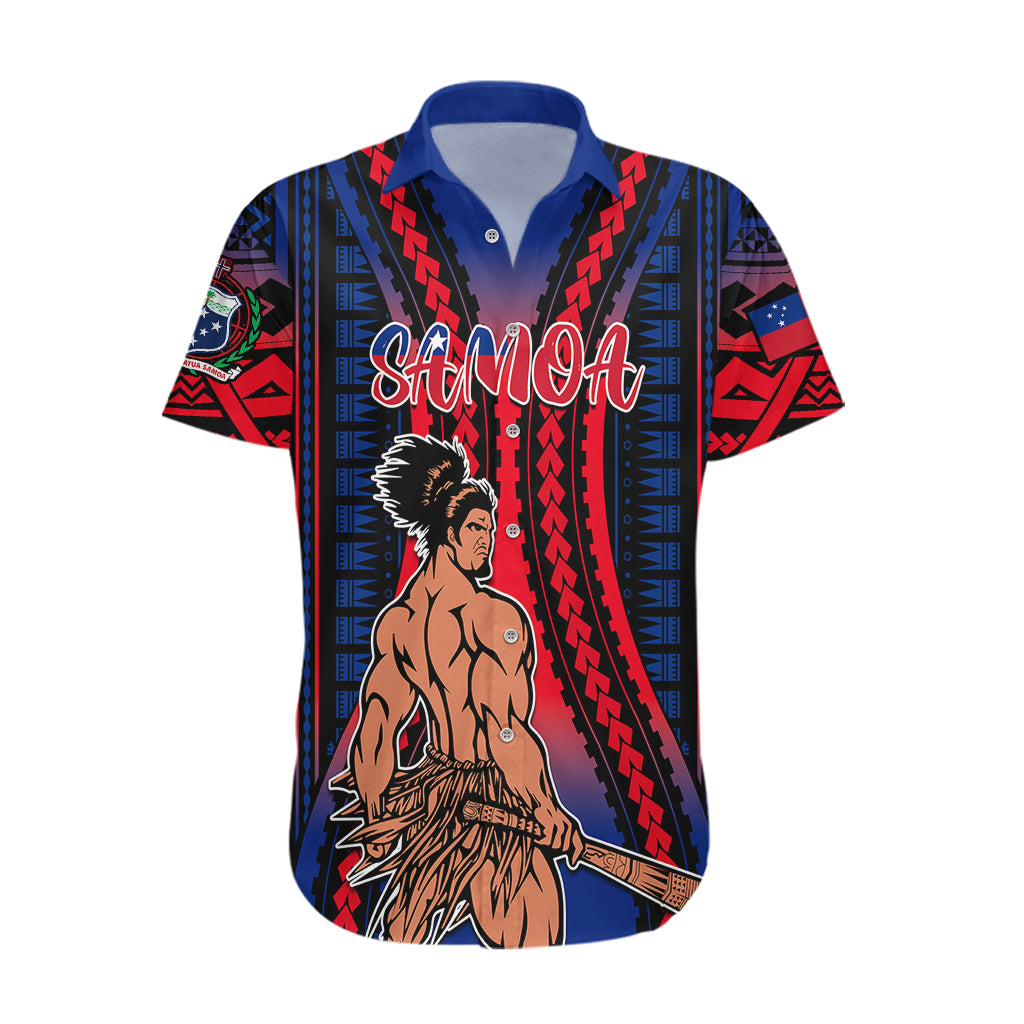 Polynesian Samoa Independence Day Hawaiian Shirt Polynesian Pacific Tribal LT9 Gradient - Polynesian Pride