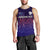 New Zealand Auckland Cricket Men Tank Top Maori Traditional Ethnic Style LT9 - Polynesian Pride