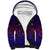 New Zealand Auckland Cricket Sherpa Hoodie Maori Traditional Ethnic Style LT9 Unisex Gradient - Polynesian Pride
