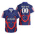 (Custom Text And Number) New Zealand Auckland Cricket Hawaiian Shirt Polynesian with Maori Koru LT9 - Polynesian Pride