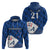 (Custom Text and Number) New Zealand Cricket Hoodie Auckland Aces Sporty Style LT9 - Polynesian Pride