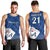 (Custom Text And Number) New Zealand Cricket Men Tank Top Auckland Aces Sporty Style LT9 - Polynesian Pride