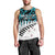 New Zealand Cricket Men Tank Top Black Cap Sporty Style No2 LT9 - Polynesian Pride