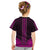 African Dashiki Kid T Shirt With Polynesian Pattern - Pink LT9 - Polynesian Pride