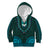 African Dashiki Kid Hoodie With Tapa Pattern - Teal LT9 - Polynesian Pride