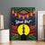 Personalised New Caledonia All Saints Day Canvas Wall Art Candle Light with Polynesian Style