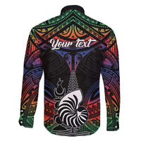 Personalised New Caledonia All Saints Day Family Matching Summer Maxi Dress and Hawaiian Shirt Candle Light with Polynesian Style