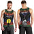 Personalised New Caledonia All Saints Day Men Tank Top Candle Light with Polynesian Style