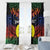 Personalised New Caledonia All Saints Day Window Curtain Candle Light with Polynesian Style