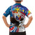 Personalized Filipino-American Family Matching Mermaid Dress and Hawaiian Shirt The Eight-Rayed Sun with Bald Eagle