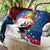 Personalized Filipino-American Quilt The Eight-Rayed Sun with Bald Eagle