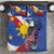 Personalized Filipino-American Bedding Set Philippines Coat Of Arms with Bald Eagle