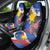 Personalized Filipino-American Car Seat Cover Philippines Coat Of Arms with Bald Eagle