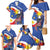 Personalized Filipino-American Family Matching Mermaid Dress and Hawaiian Shirt Philippines Coat Of Arms with Bald Eagle