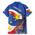 Personalized Filipino-American Family Matching Mermaid Dress and Hawaiian Shirt Philippines Coat Of Arms with Bald Eagle