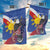 Personalized Filipino-American Garden Flag Philippines Coat Of Arms with Bald Eagle